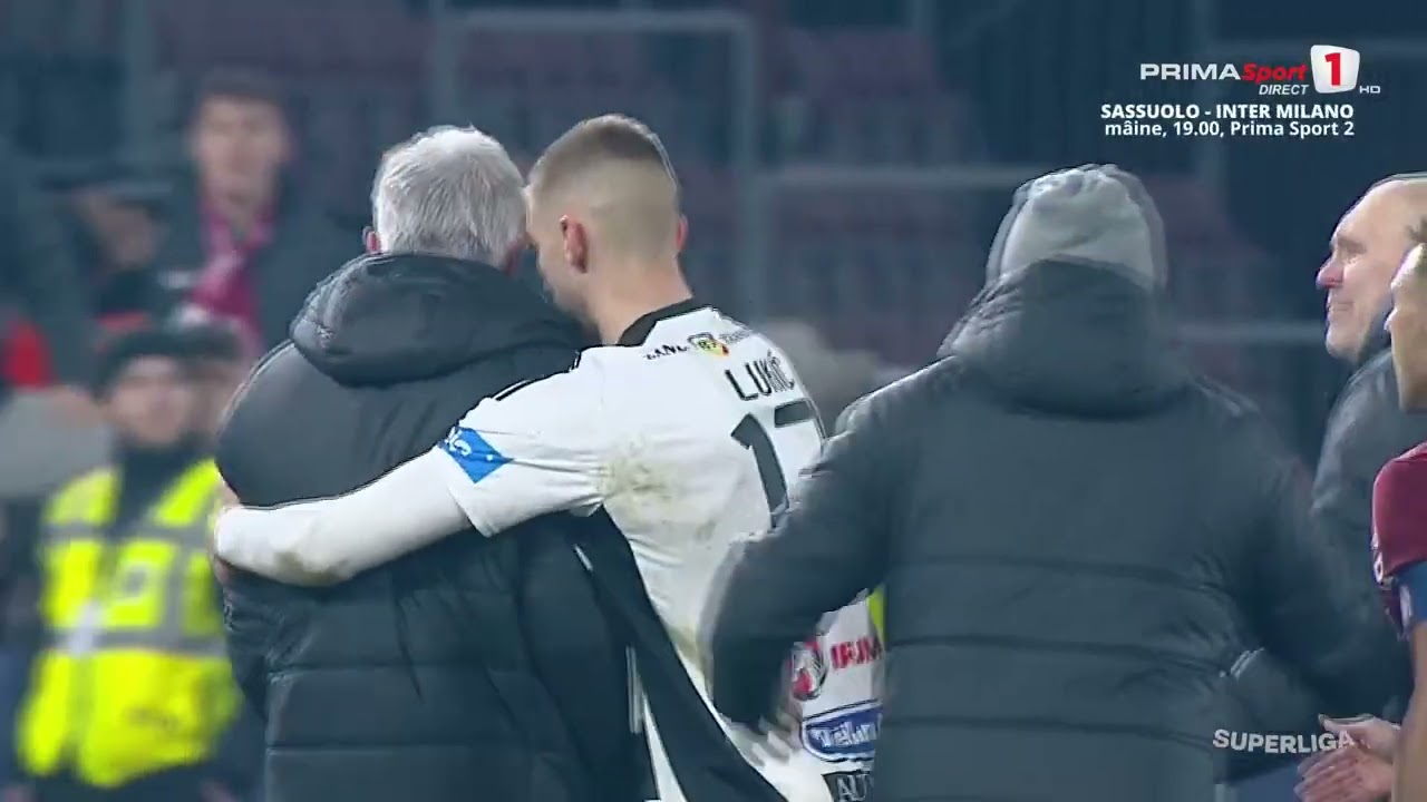 BĂTAIE în CFR - U Cluj! Bergodi a intrat în teren să-l lovească pe Cordea și a văzut roșu
