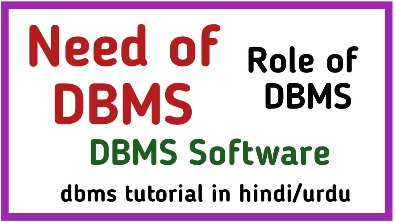 ugc net computer science 2023 | need of dbms | dbms tutorial in hindi | #ugcnetexam #ntanet2023