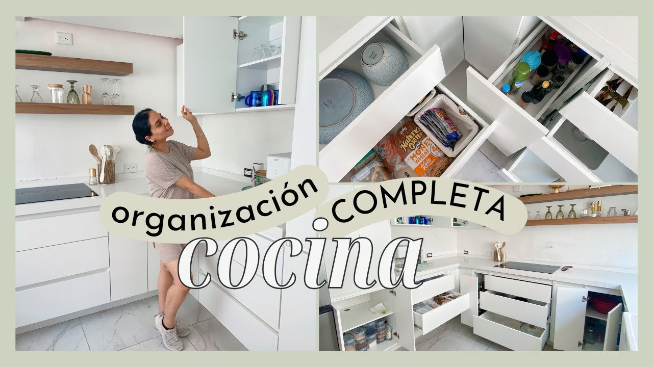 Organización COMPLETA de mi NUEVA cocina