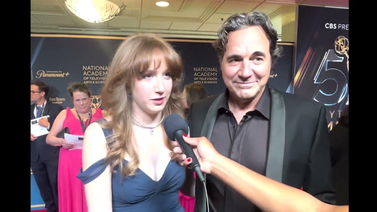 Thorsten Kaye ('The Bold and the Beautiful') on 2024 Daytime Emmys red carpet