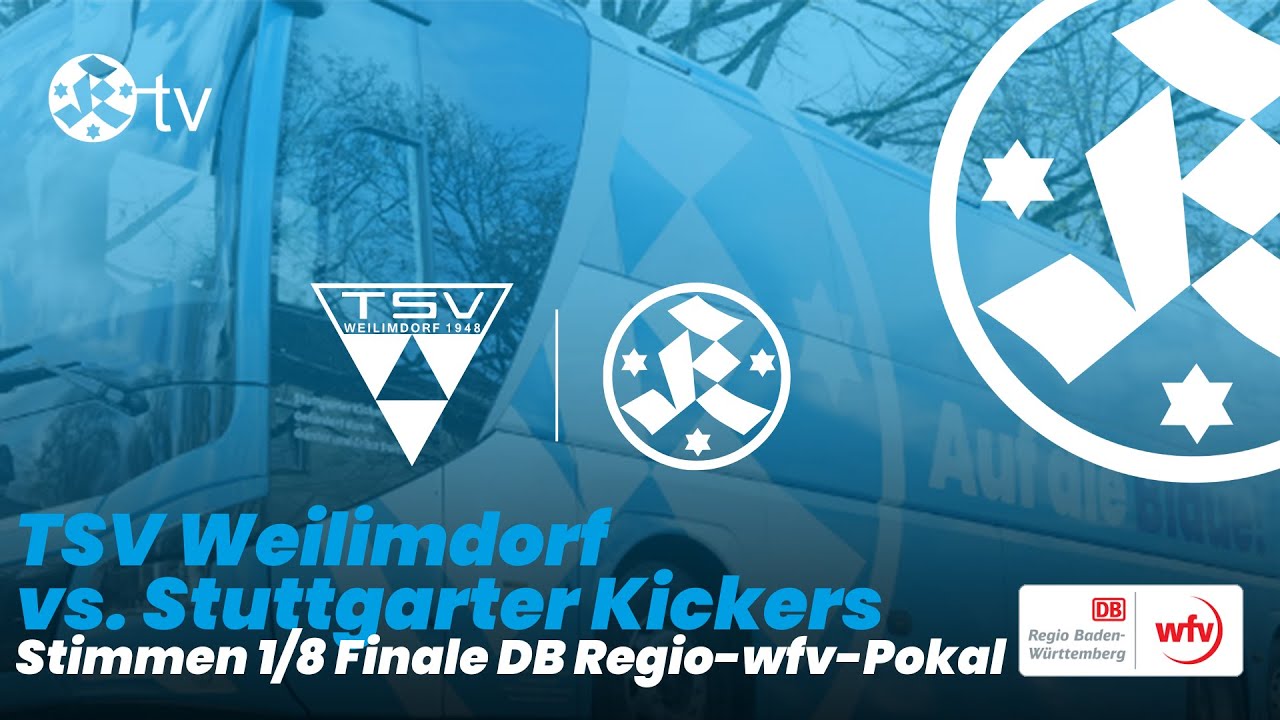 Stimmen Achtelfinale DB Regio-wfv-Pokal 2025/26 TSV Weilimdorf - Stuttgarter Kickers