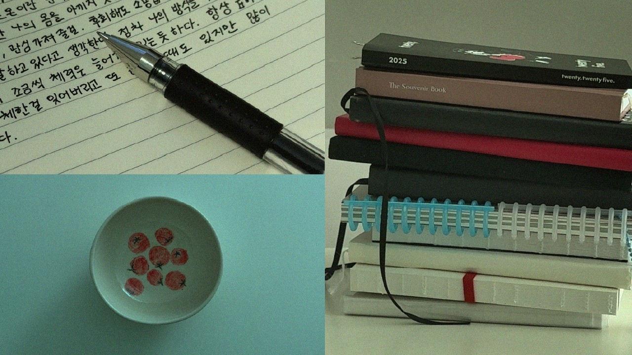 나를 성장시킨 최고의 기록법 (불안을 잠재운 루틴 ,📚기록 입문 책 추천, 기록 도구 추천✨)