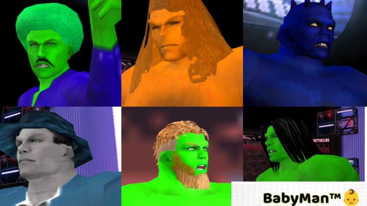 Gamma Powered Characters Pt.2 - Smackdown Vs Raw 2011 (CAWS) #svr2011 #retrogaming 🕹️🎮