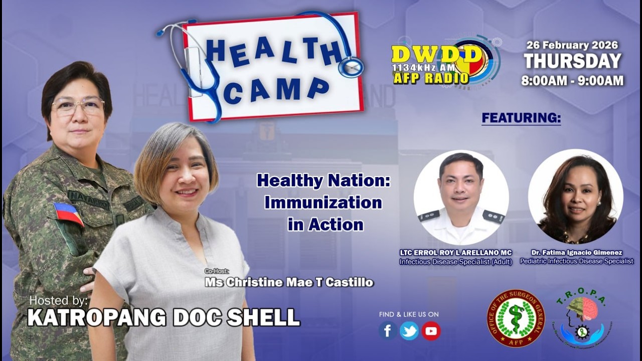 HEALTH CAMP sa AFP RADIO | 26 February 2026