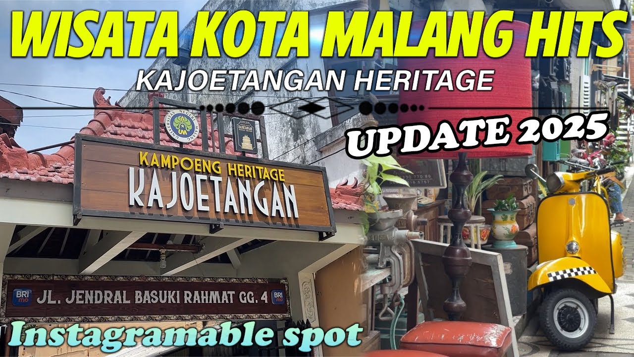 TERBARU WISATA KAMPOENG KAJOETANGAN HERITAGE KOTA MALANG - TAHUN 2025