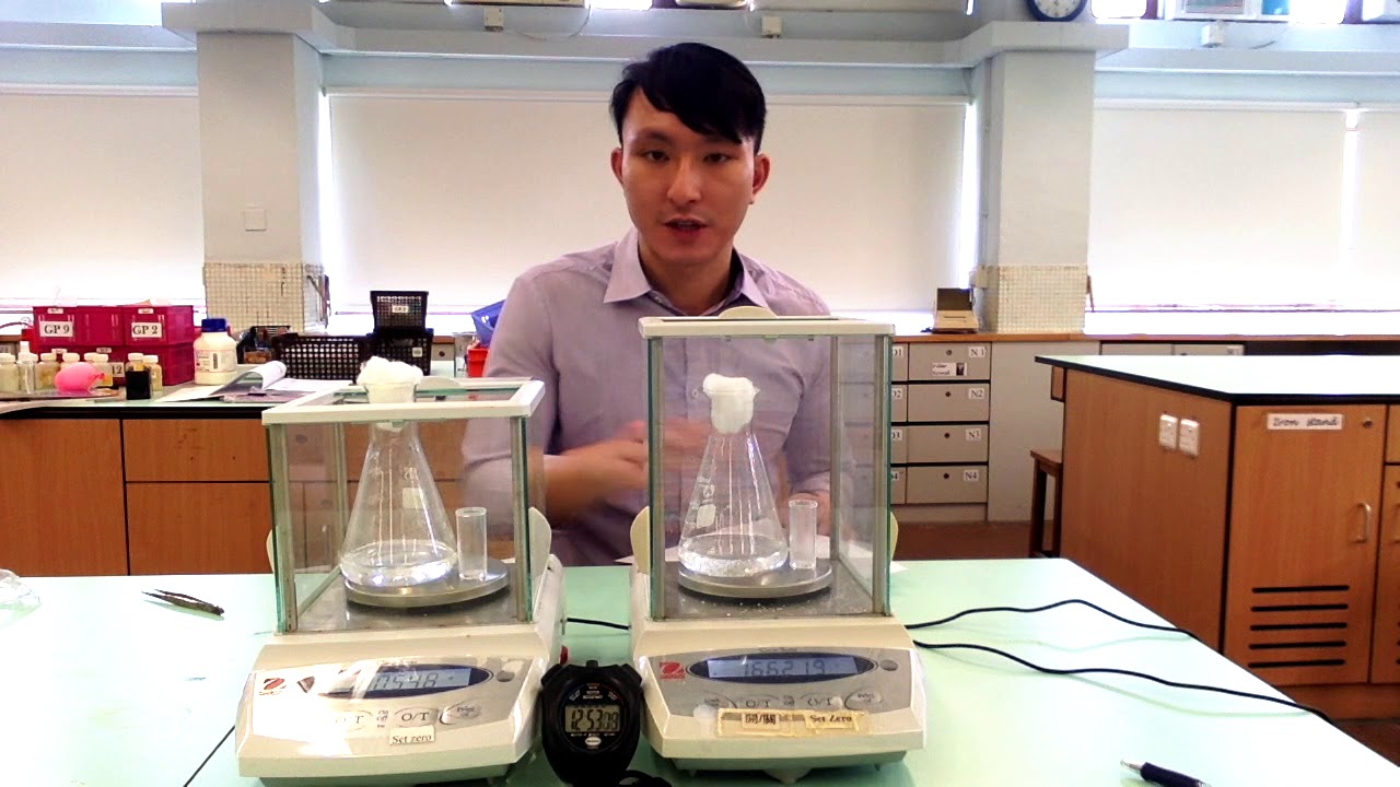 Experiment 37.5 Effect of surface area on rate of reaction