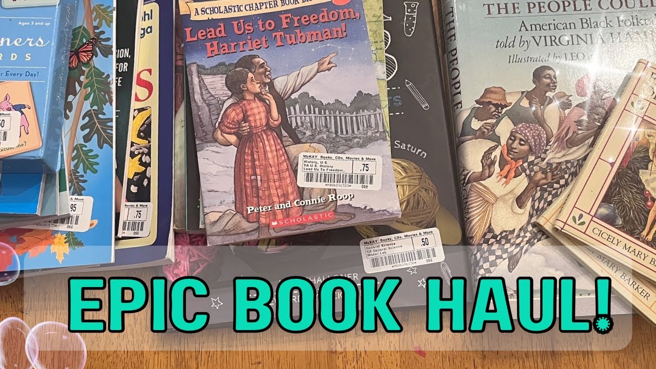 EPIC Used Book Haul! | Secular Homeschool
