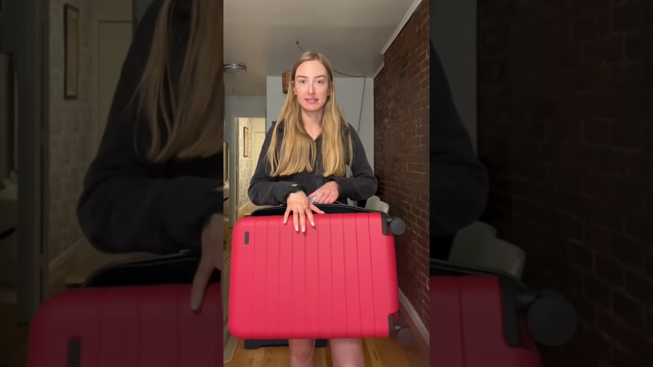 how i got a free away suitcase through their warranty policy + an unboxing of my new away suitcase: