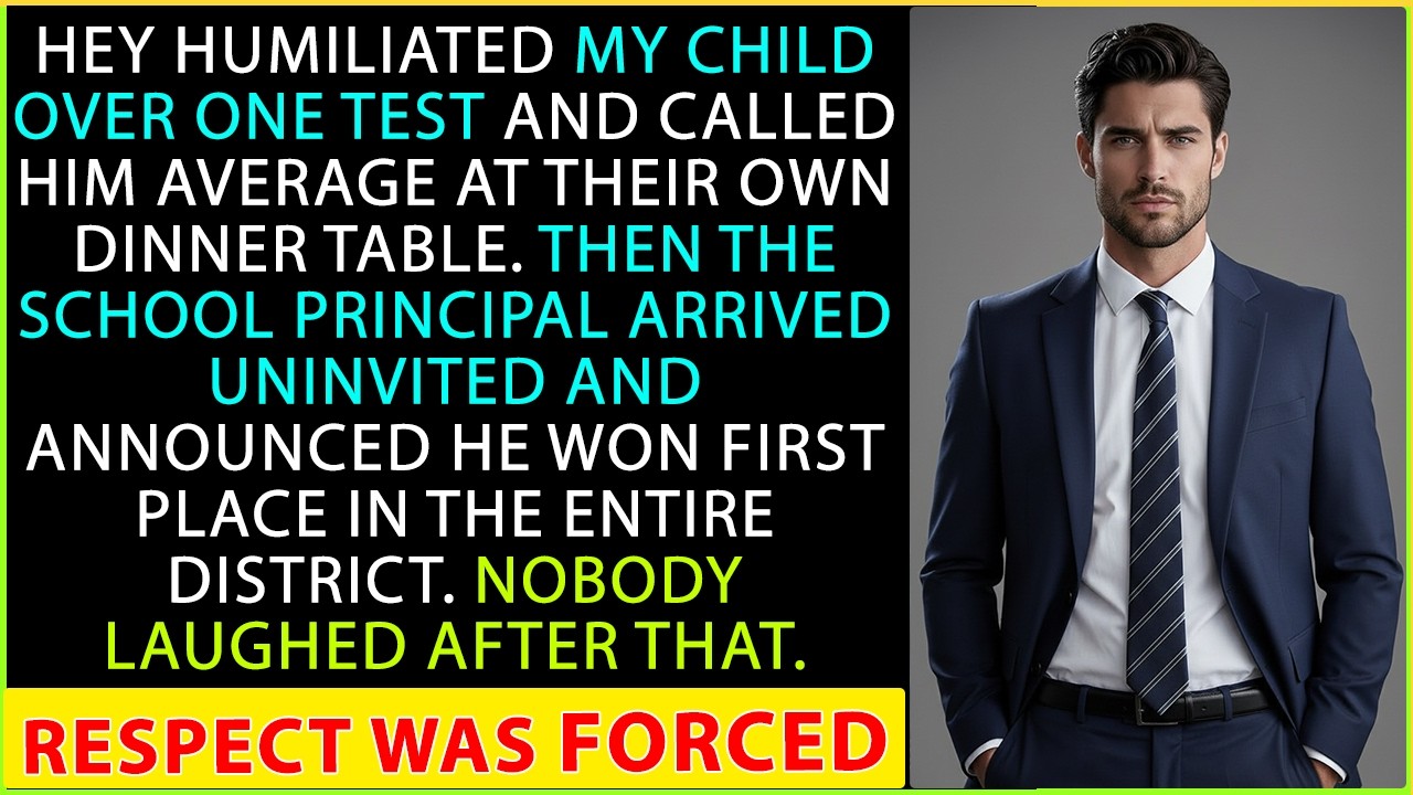 They Moved My Son’s Chair at Thanksgiving — Then the Principal Knocked on the Door