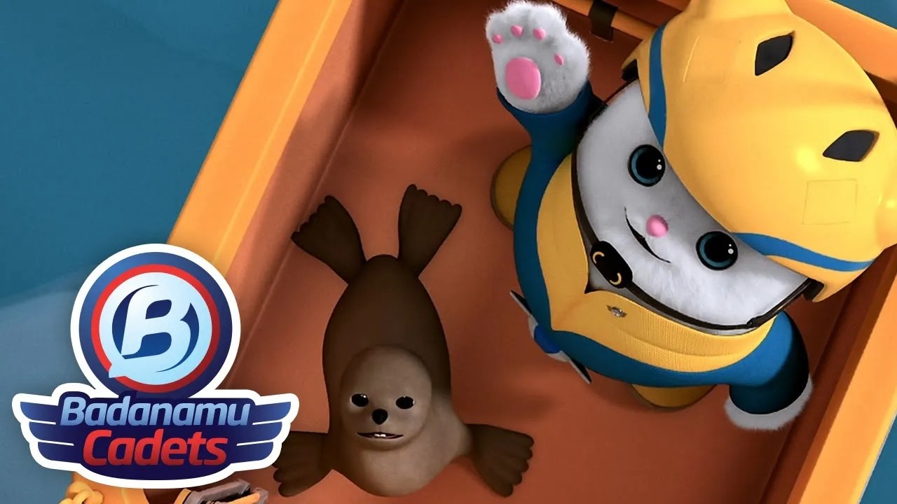 Giant Snow Monster Rescue! ❄️ Snowy the Snow Ecco | Kids Adventure Cartoon!? | Badanamu Stoires