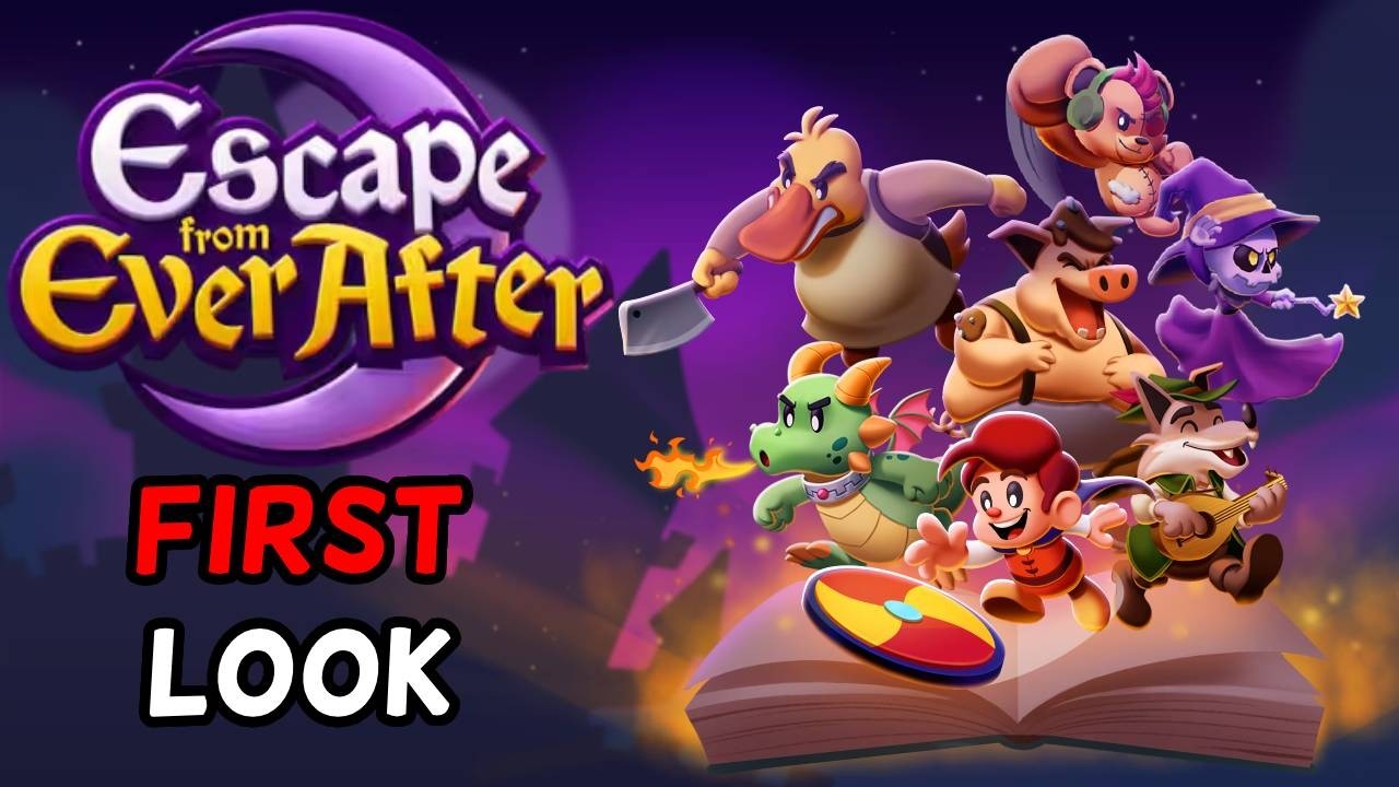 First Look: #escapefromeverafter | Thanks #hypetraindigital! | #indiegame #ad