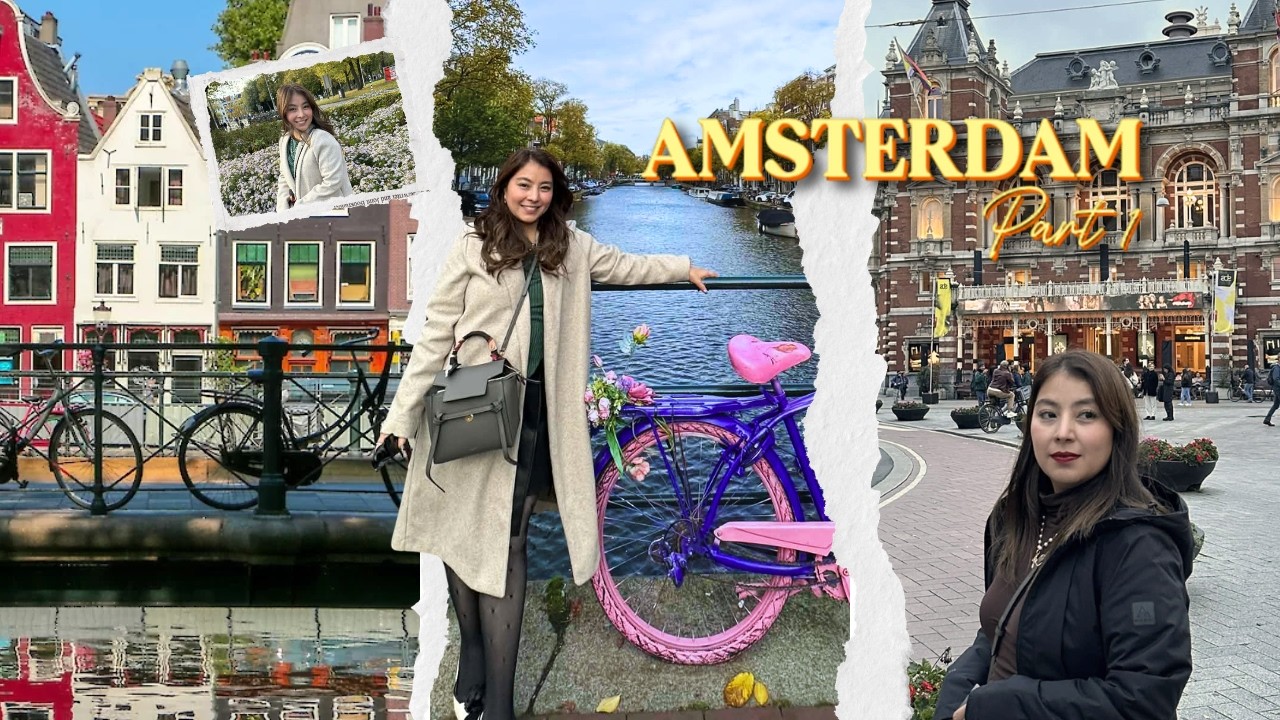 Amsterdam Part 1 🇳🇱 Hotel Tour, Volendam, Marken, Zaanse Schans & Red Light District | Andrea DG