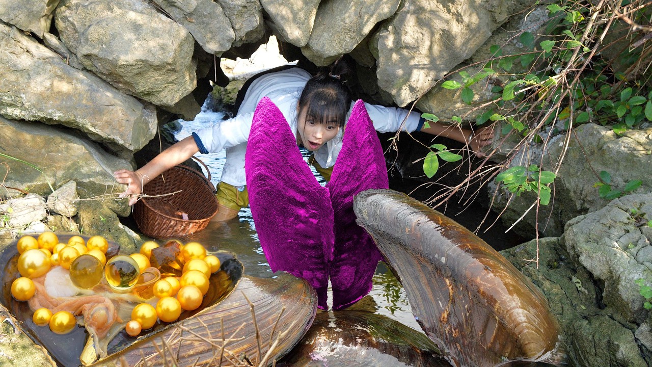🩷 From Pebbles to Pearls: The Girl Who Uncovered Nature’s Most Extraordinary Treasure Trove