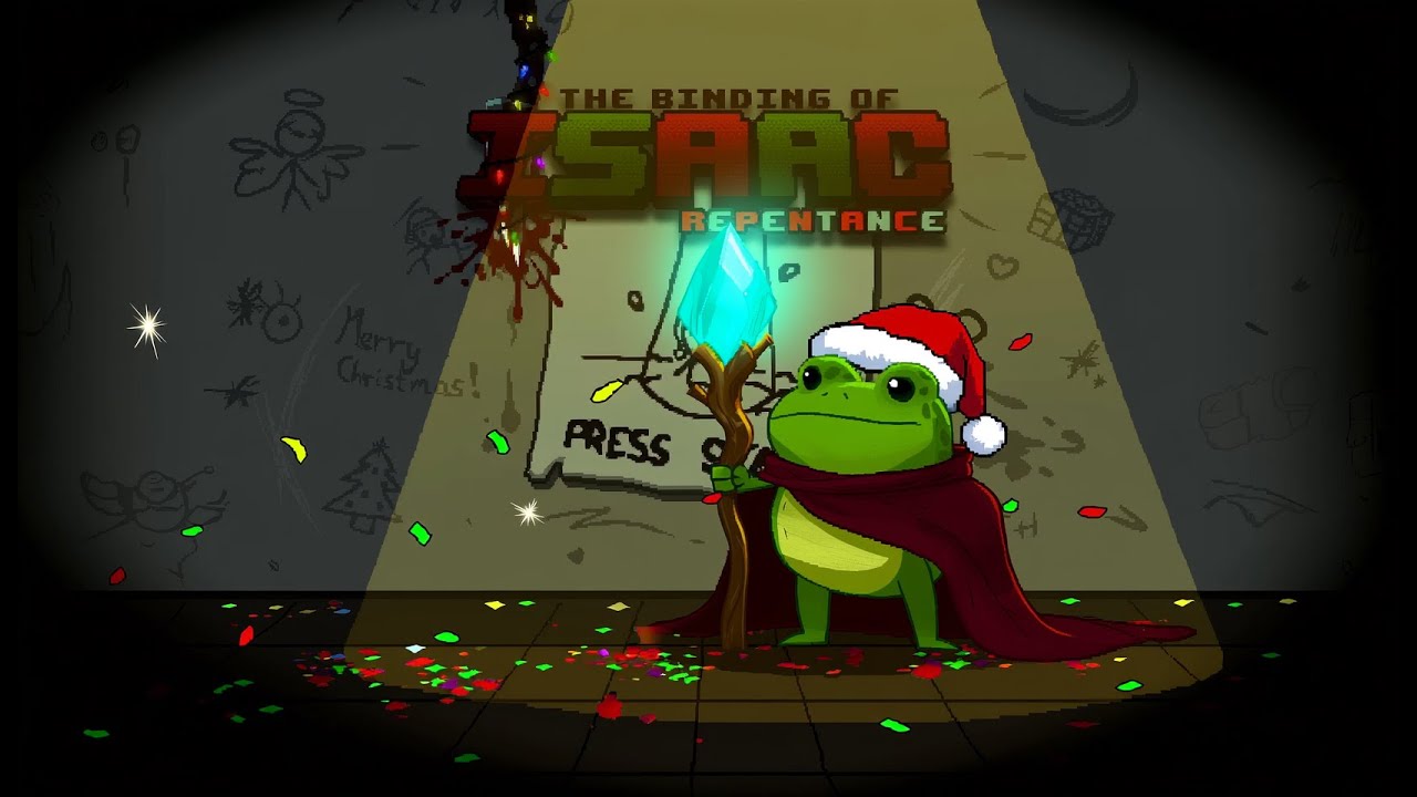 The binding of Isaac 3. Новогодний спешл от Лягушки