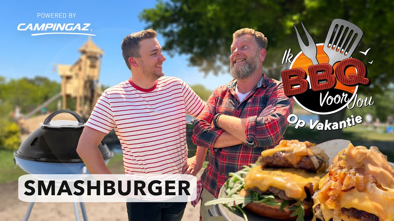 Deze SMASH-burgers MOET je PROBEREN! | Ik BBQ op vakantie!