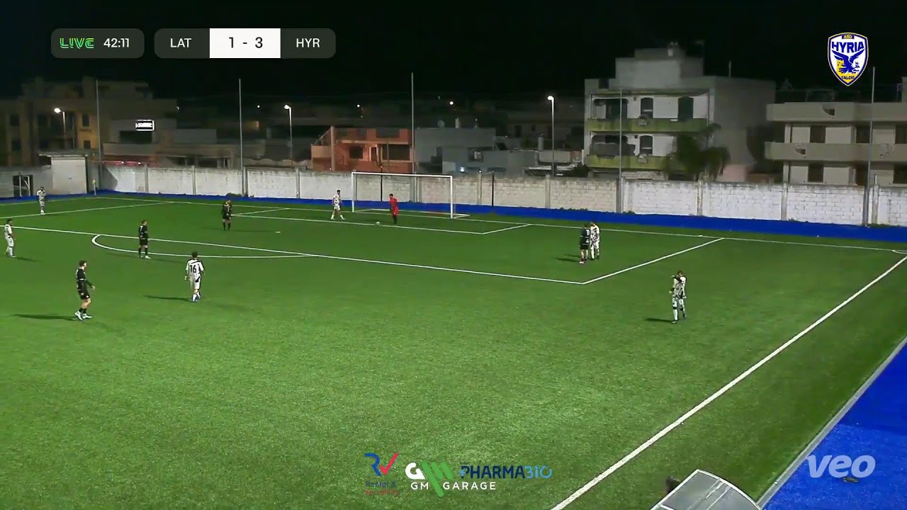 Live VIRTUS LATIANO - HYRIA CALCIO