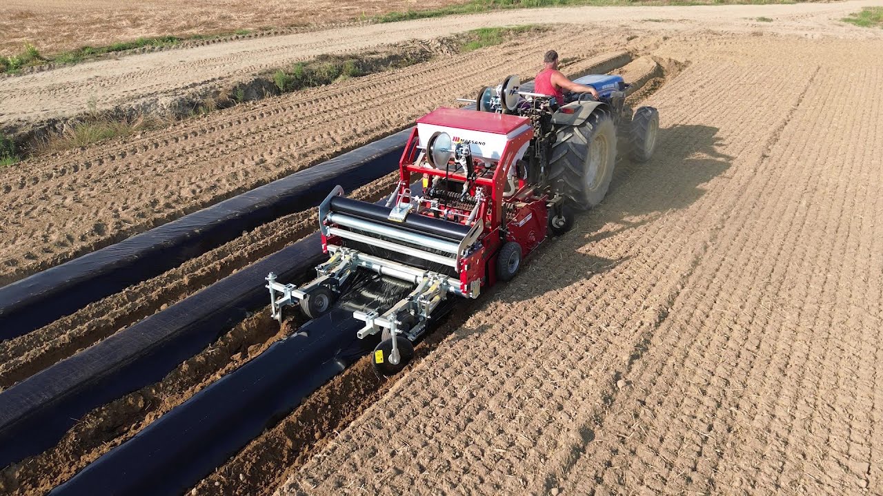 🚜 Interratrice Massano RSC con cofano baulatore - Massano RSC Stone Burier with Bed-Forming Shaper