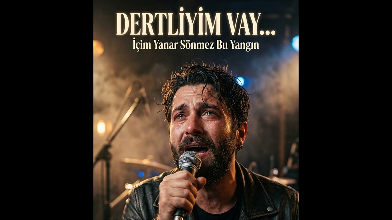 Dertliyim Vay… 🔥 İçim Yanar Sönmez Bu Yangın | Arabesk Anadolu Rock