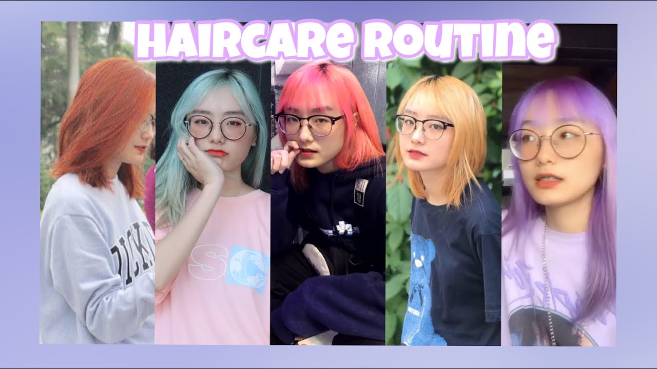 MY HAIRCARE ROUTINE | Chăm Sóc Tóc Tẩy Cực Đơn Giản | Miha Chan