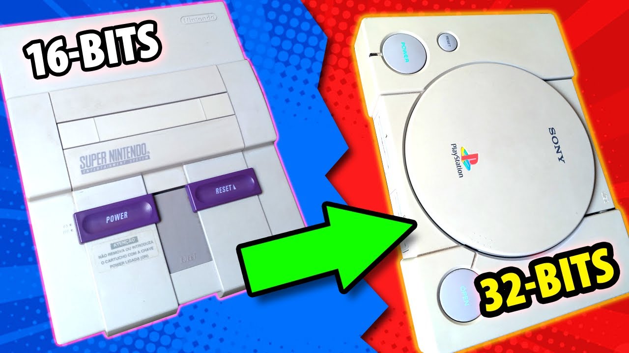 18 coisas sobre a evolução dos 16-Bits para os 32-Bits