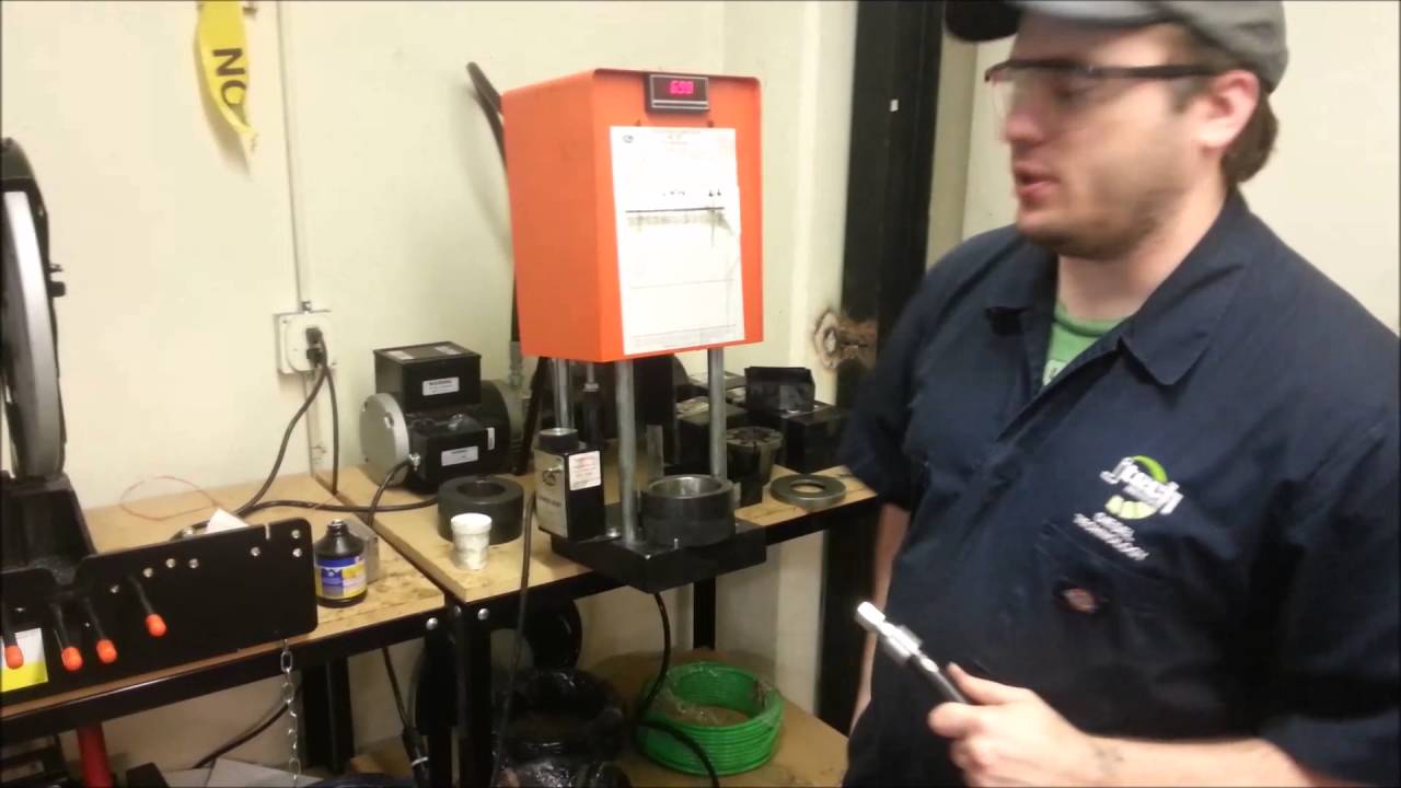 Hydraulic Line Crimping