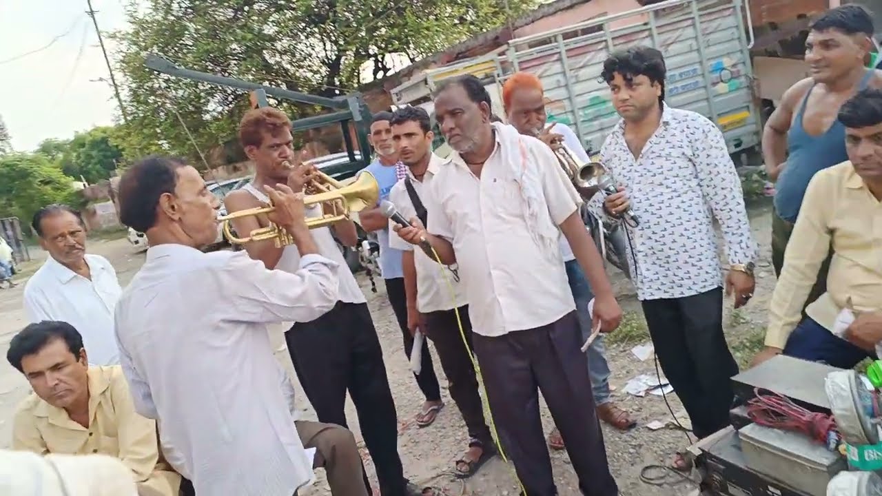 Punjab Band Saharanpur Live ( Practice Time ) JHULA JHULAU MAI TUJHE JHULA  JHULAU