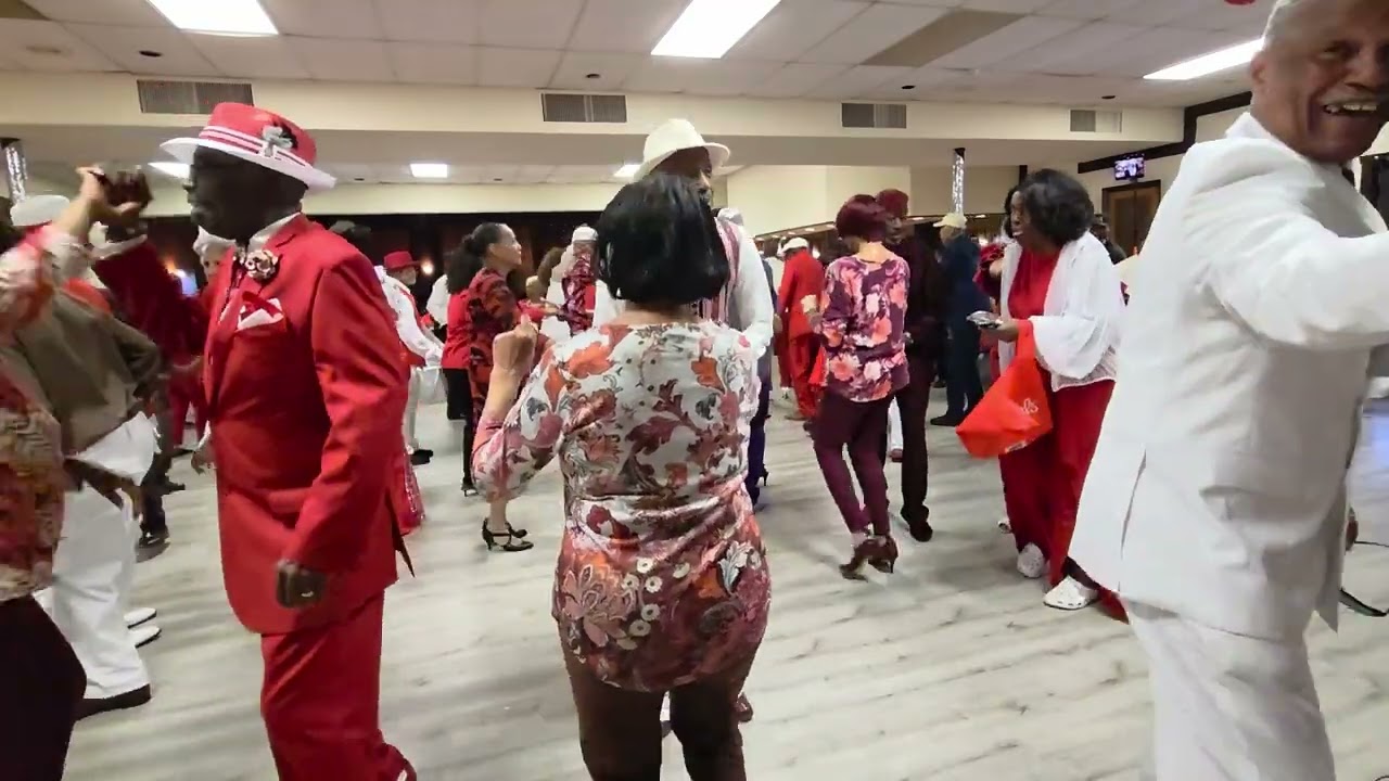 DMV senior hand dancers channel celebrating Jamming Dave birthday celebration 4/12025