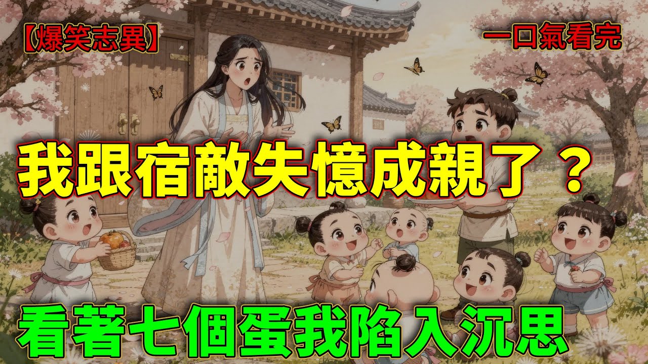 【一口氣看完】渡劫失憶後，我竟和死對頭認真談了十年戀愛？恢復記憶後看著滿屋子的七個龍蛋，我徹底崩潰了！｜聽古風播客