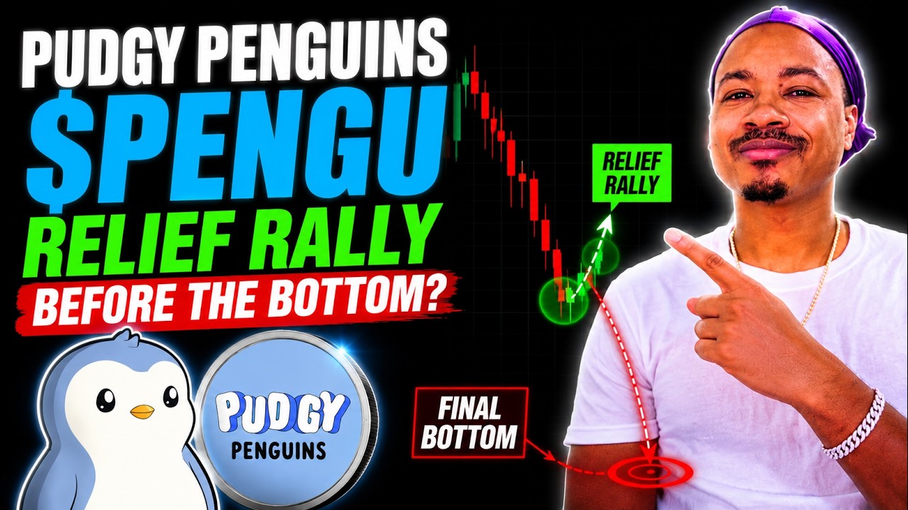 Pudgy Penguins $PENGU Relief Rally Before the Bottom?