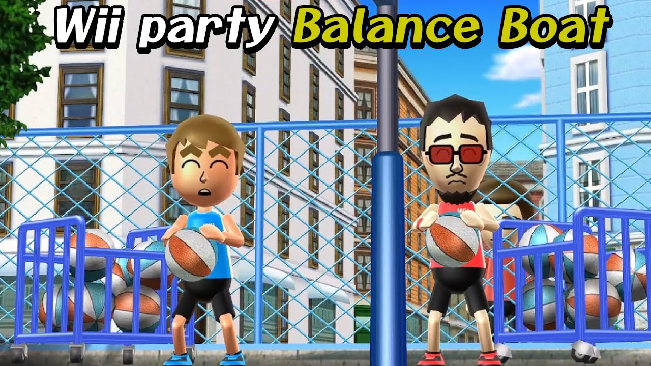 Join Team Alexgaming and Akira For A Fun Balance Boat Wii Party Gameplay With Eng Subs! | Alexgaming