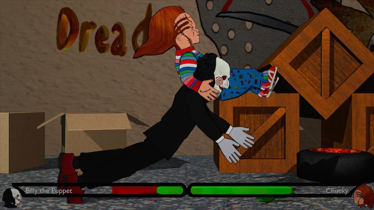 Chucky vs Billy the Puppet (Health Bar Edition)