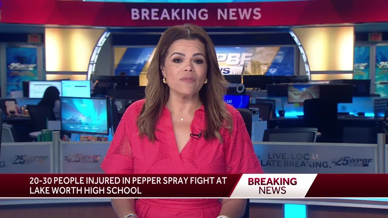 Pepper spray used in fight at Lake Worth High School