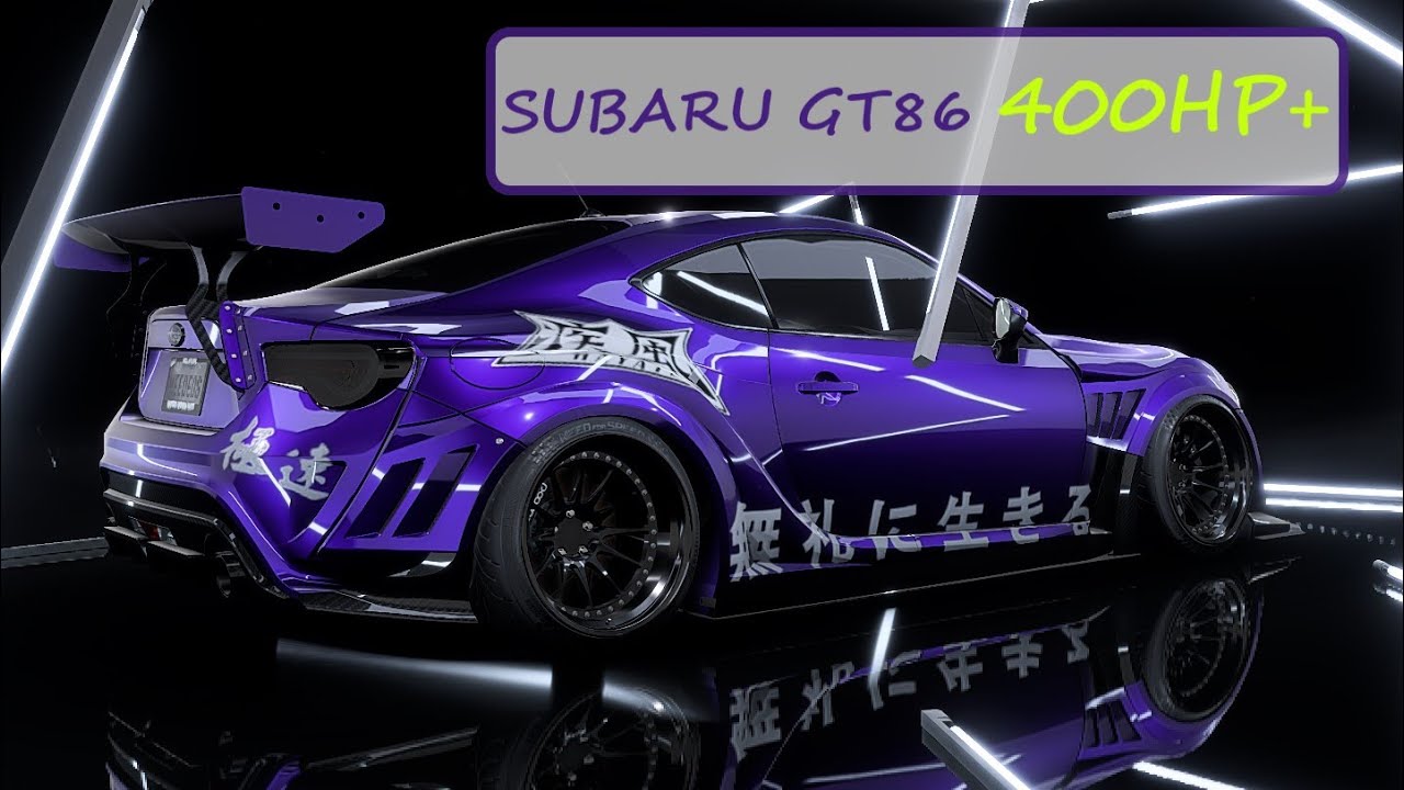 Need for Speed Heat Gameplay - 1000HP SUBARU GT86 Purple Customization | Max Build 400+