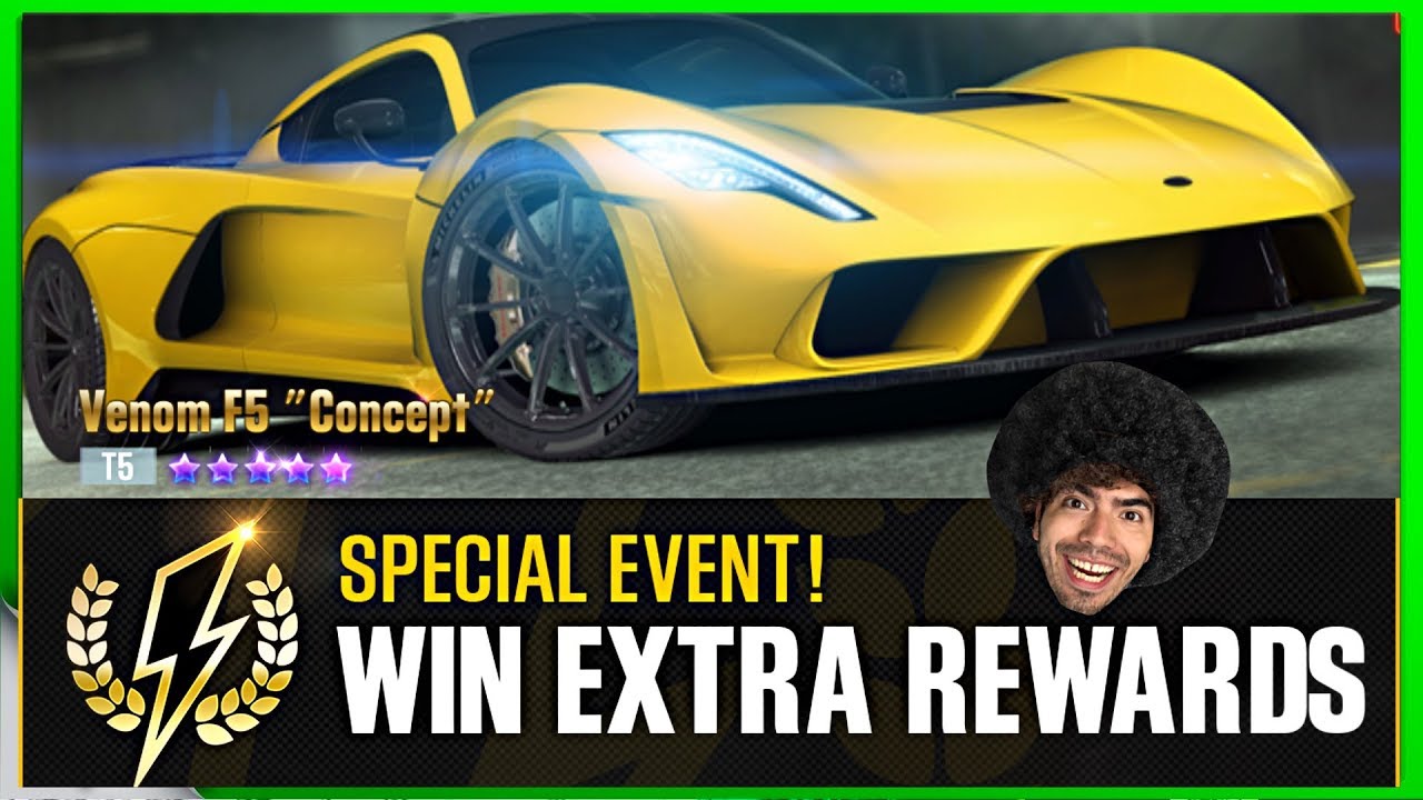 FLASH EVENT TIME! HENNESSEY VENOM F5 CONCEPT!! | CSR 2