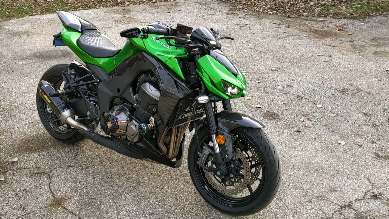 Kawasaki Z1000 Revs, Akrapovic Exhaust