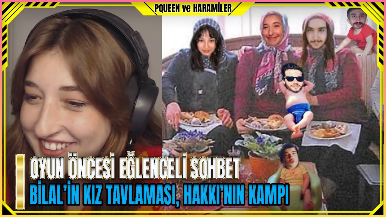 Pqueen - Oyun Öncesi HARAMİLER ile Eğlenceli Sohbet!