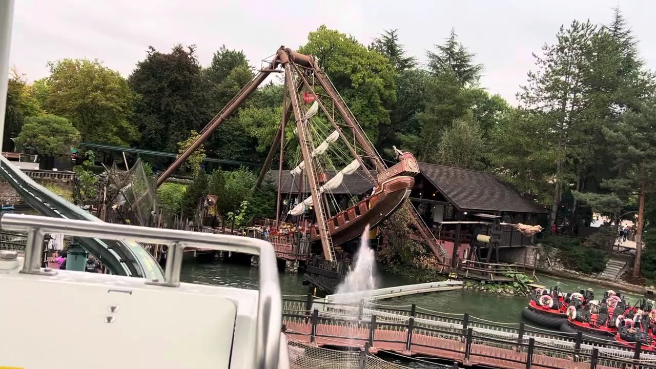 Europa Park Historama Monorail Full Circuit - Iceland - Luxembourg - Iceland