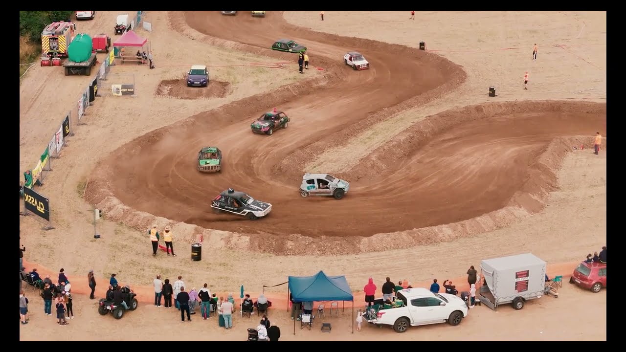Crossfun Bernburg 2025 🚗💨 Stockcar Highlights aus der Luft - Tag 2