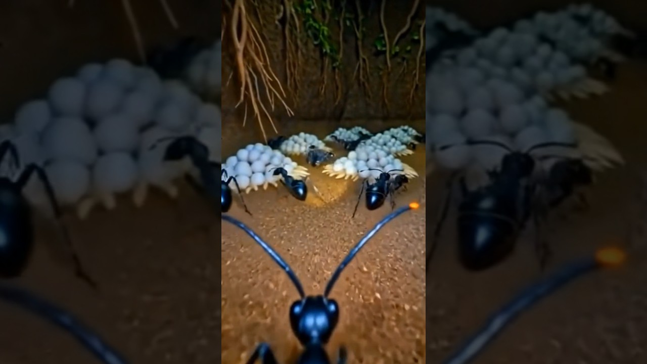 #animalkingdom #animalbehavior #antcolony #animalresearch #shorts #shortsvideo