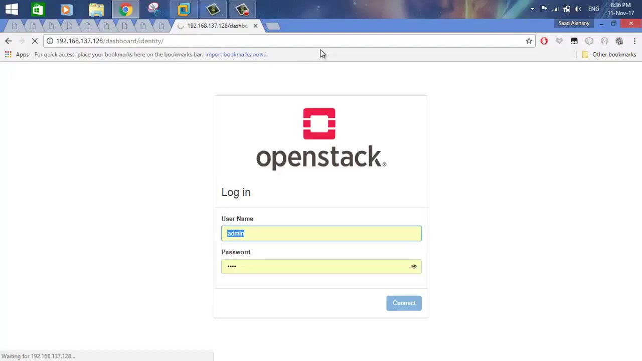 Creating User, networks & Instance on OpenStack