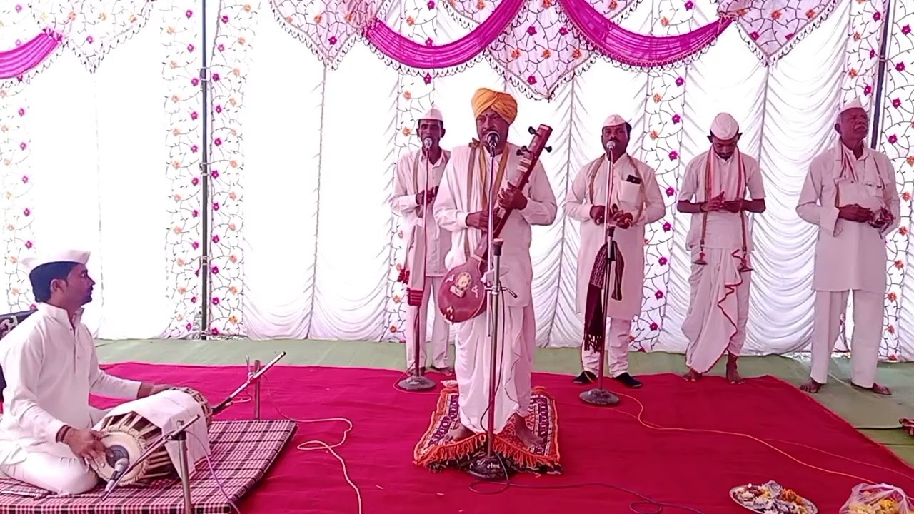 उपजोनिया पुढती येऊ सुंदर चाल हभप शत्रुघन महाराज बोरी अडगांवकर पुंडलिक महाराज बोरी अडगांवकर 