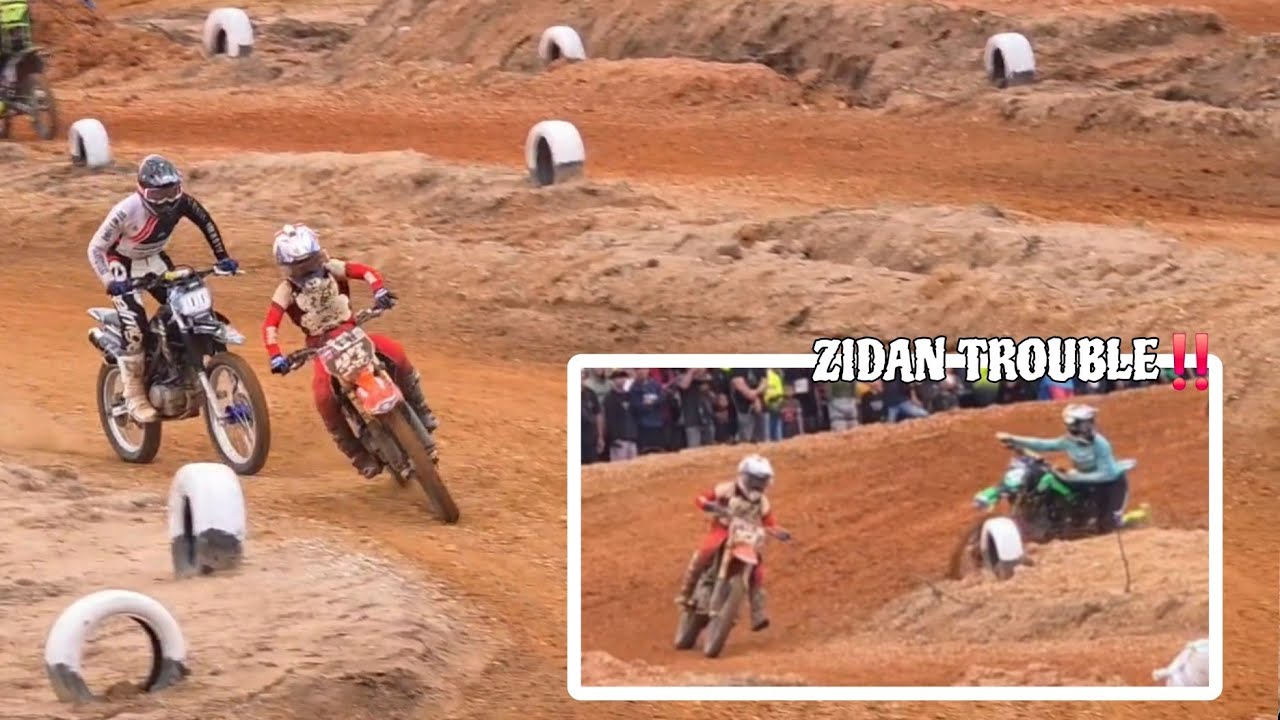 EXCEL DIKEJAR TERUS SAMA M ATHAR DI KELAS TRAIL STD MOTO 2‼️