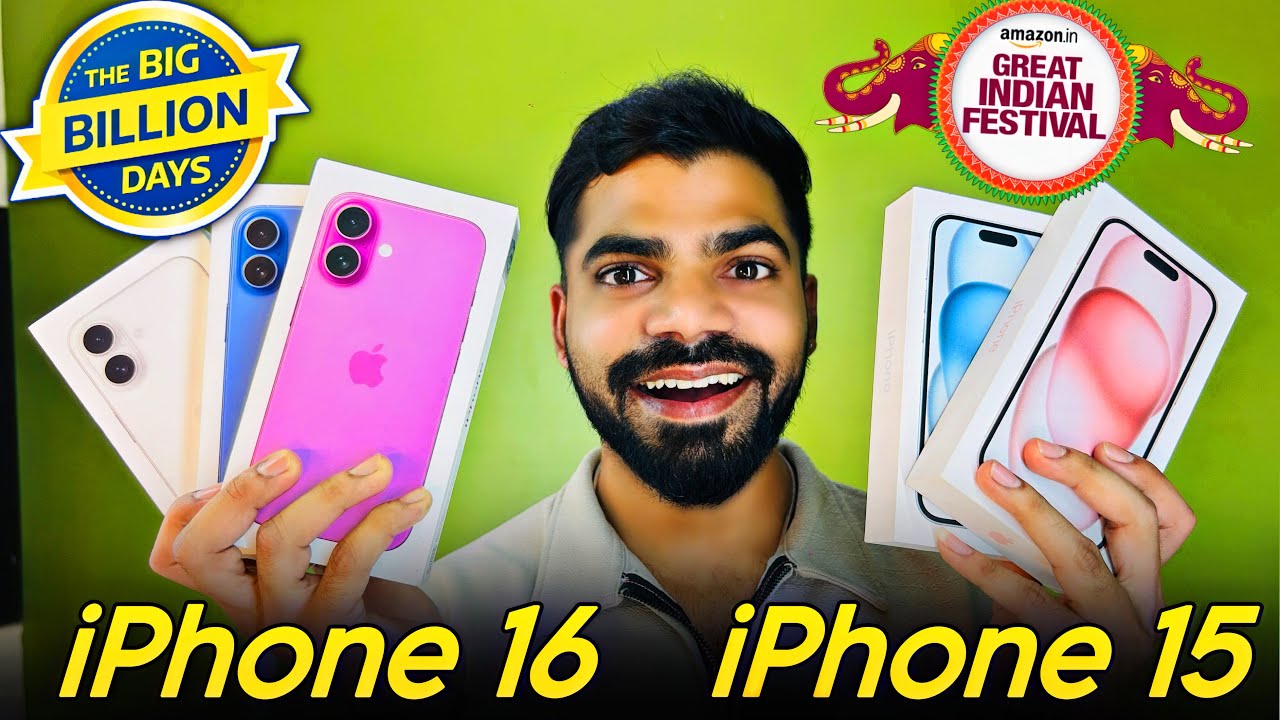 iphone 16 Flipkart BBD sale Unit | Iphone 15 Amazon Sale Unit Unboxing #iphone16 #iphone15 #flipkart
