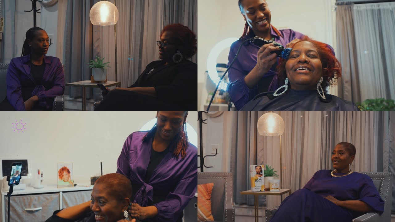SHAVING HAIR OFF😇 - DAUGHTER SHAVES MOMS HAIR TO REPAIR PAST😭😁~ EPISODE 1