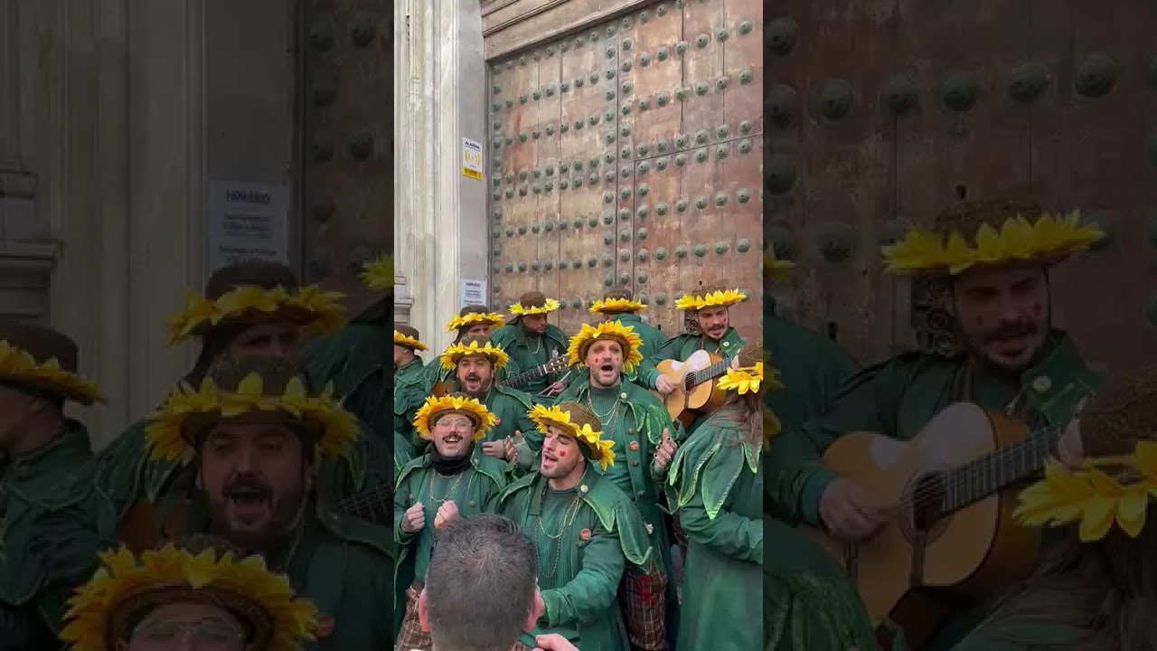 Presentación Comparsa La Hipócrita (Ceuta) en Torre Tavira (Cadiz)