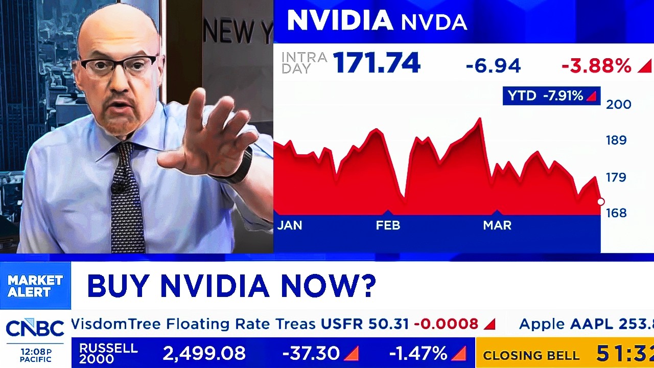 CNBC и Fox сегодня обсуждают акции NVIDIA и распродажу акций крупных технологических компаний &mdash; о...