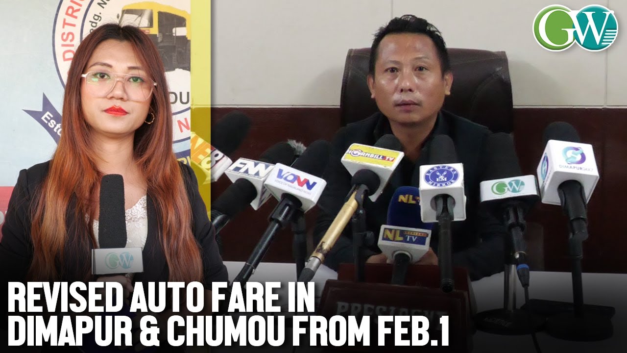 REVISED AUTO FARE IN DIMAPUR &CHUMOU FROM FEB.1:TITO YEPTHOMI RE-ELECTED AS DDADU PREZ FOR 2026-2029
