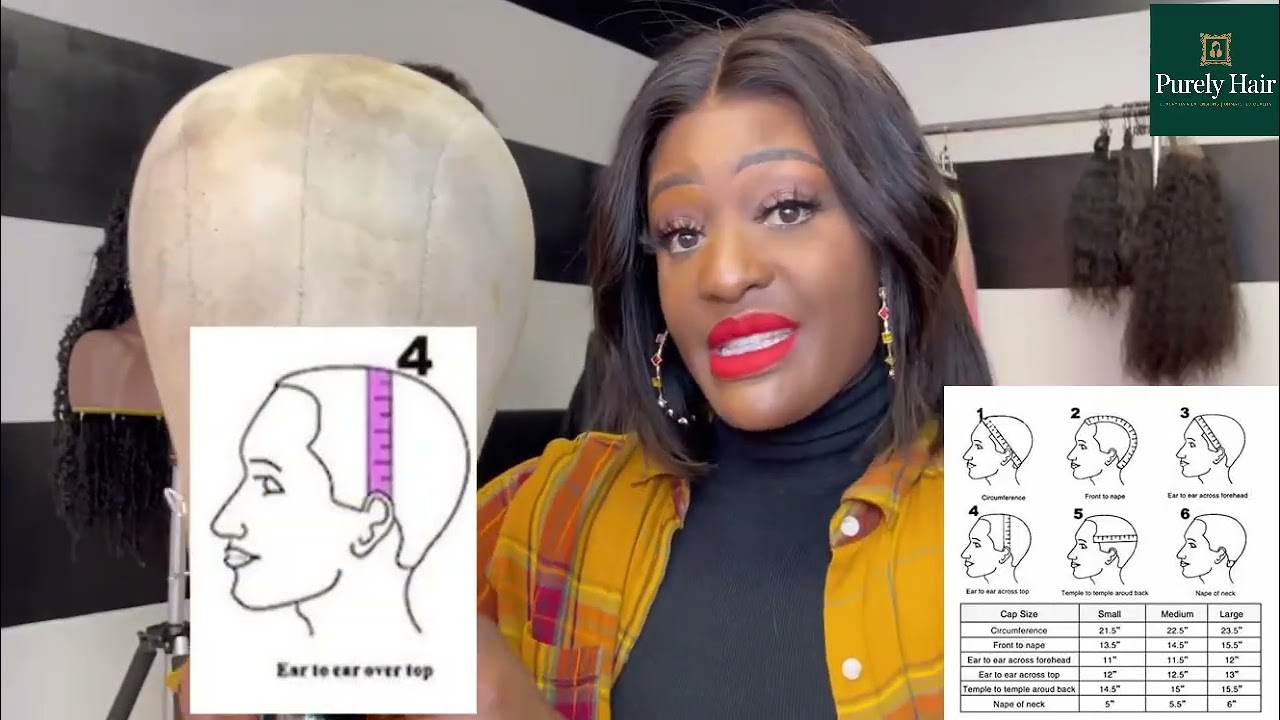Purely Hair How to measure your Head Size for Wigs