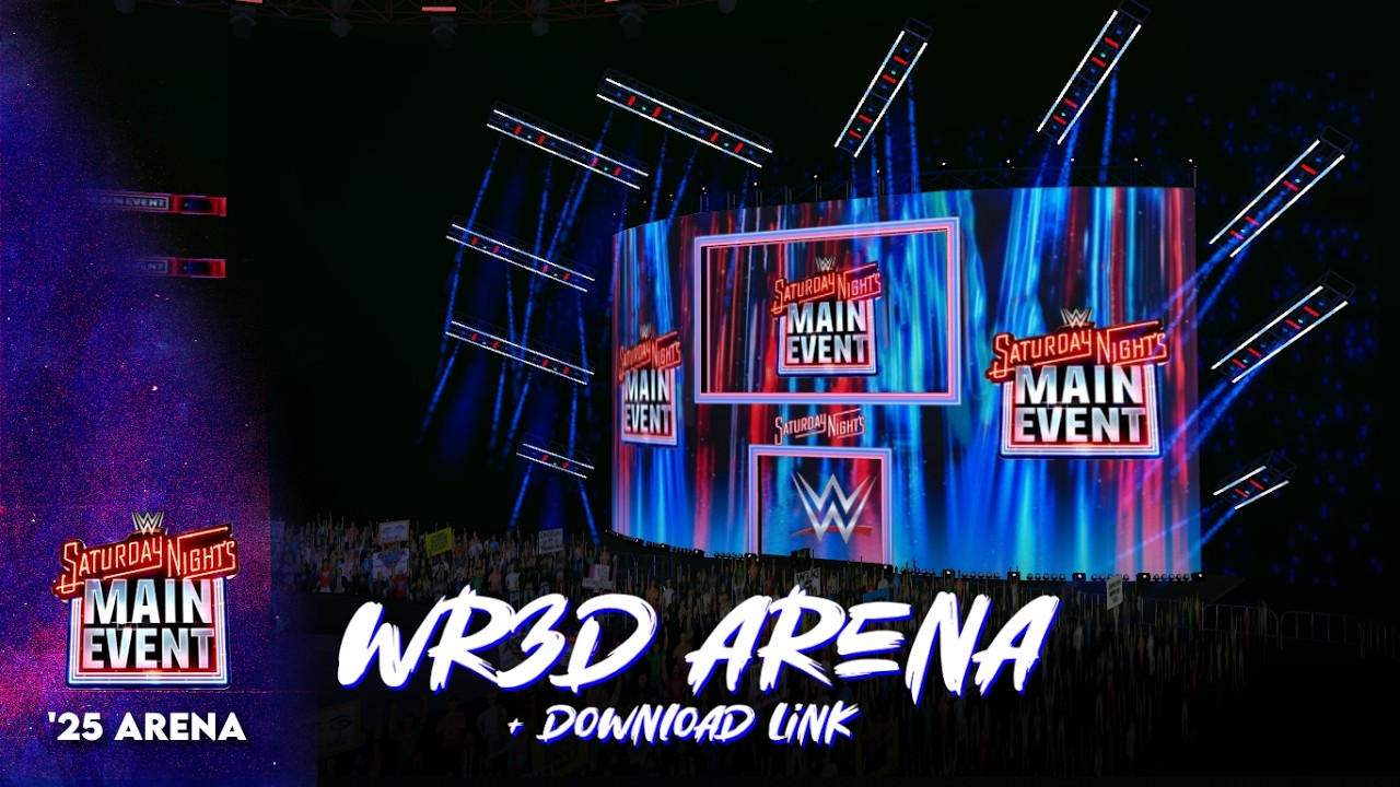 WWE Saturday Night's Main Event (November '25) Arena For WR3D | WR3D By SD Frevr