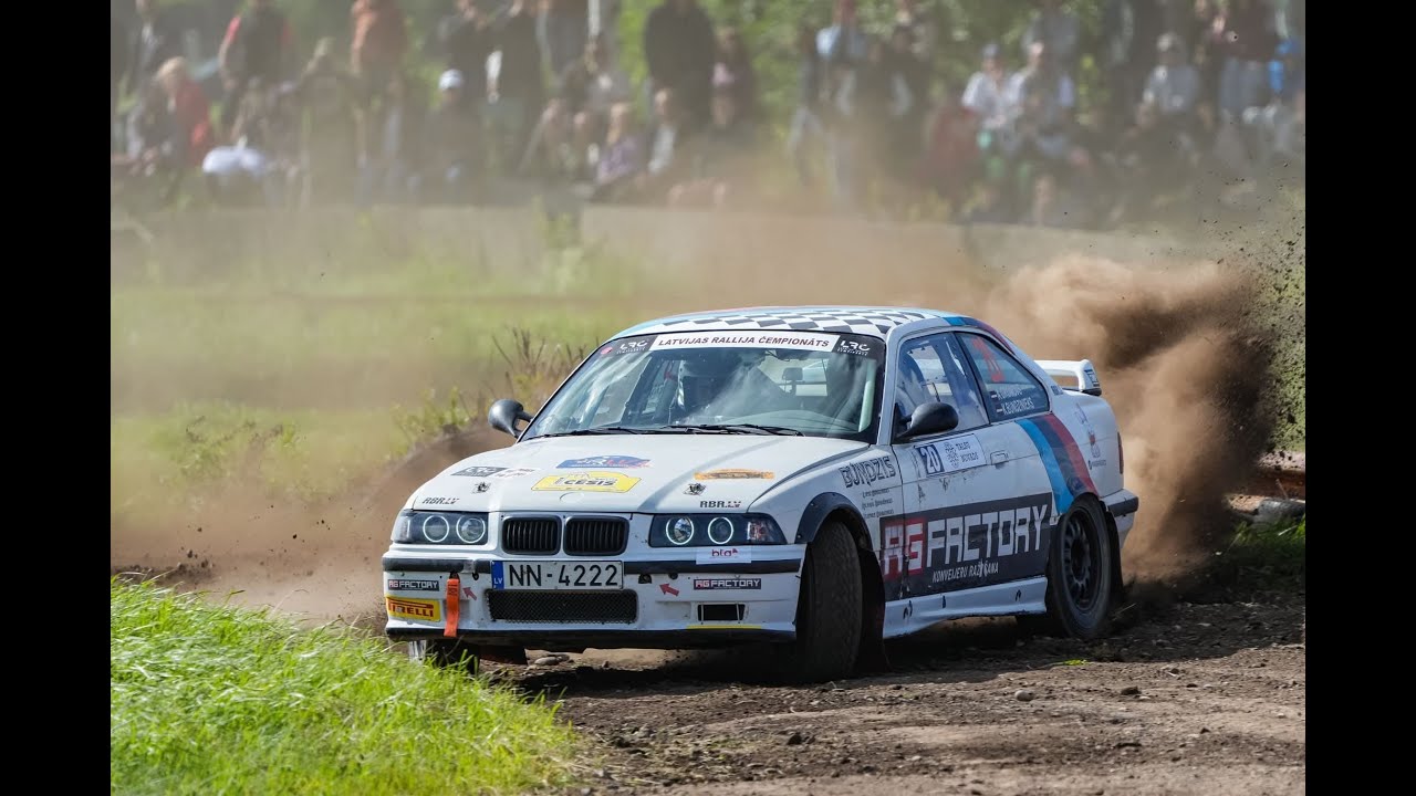 Rallijs Talsi 2025 SS6 Strazde onboard